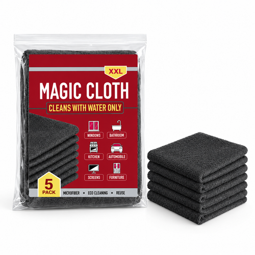 Reusable Microfiber Cleaning Cloths