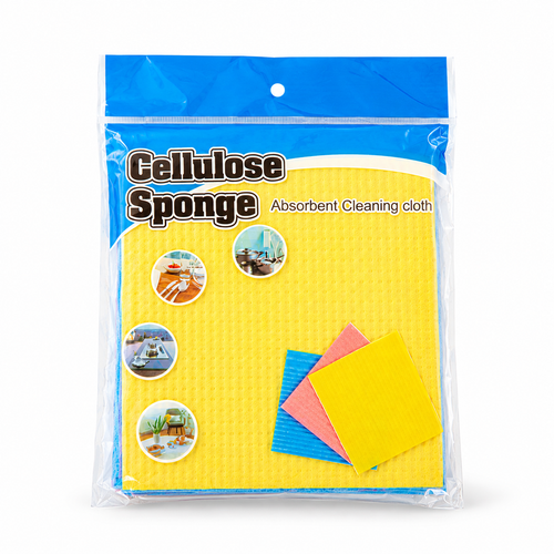 Absorbent Cellulose Cleaning Sponge Cloths