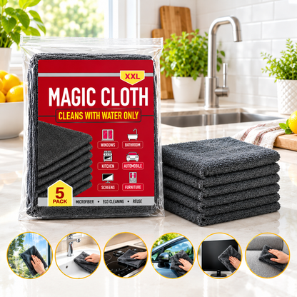 Reusable Microfiber Cleaning Cloths