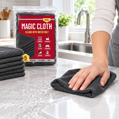 Reusable Microfiber Cleaning Cloths
